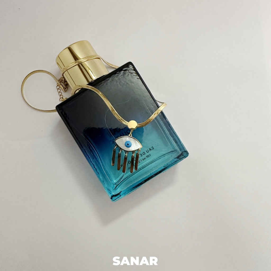 Evil Eye Pendant Necklace - Anti-Tarnish