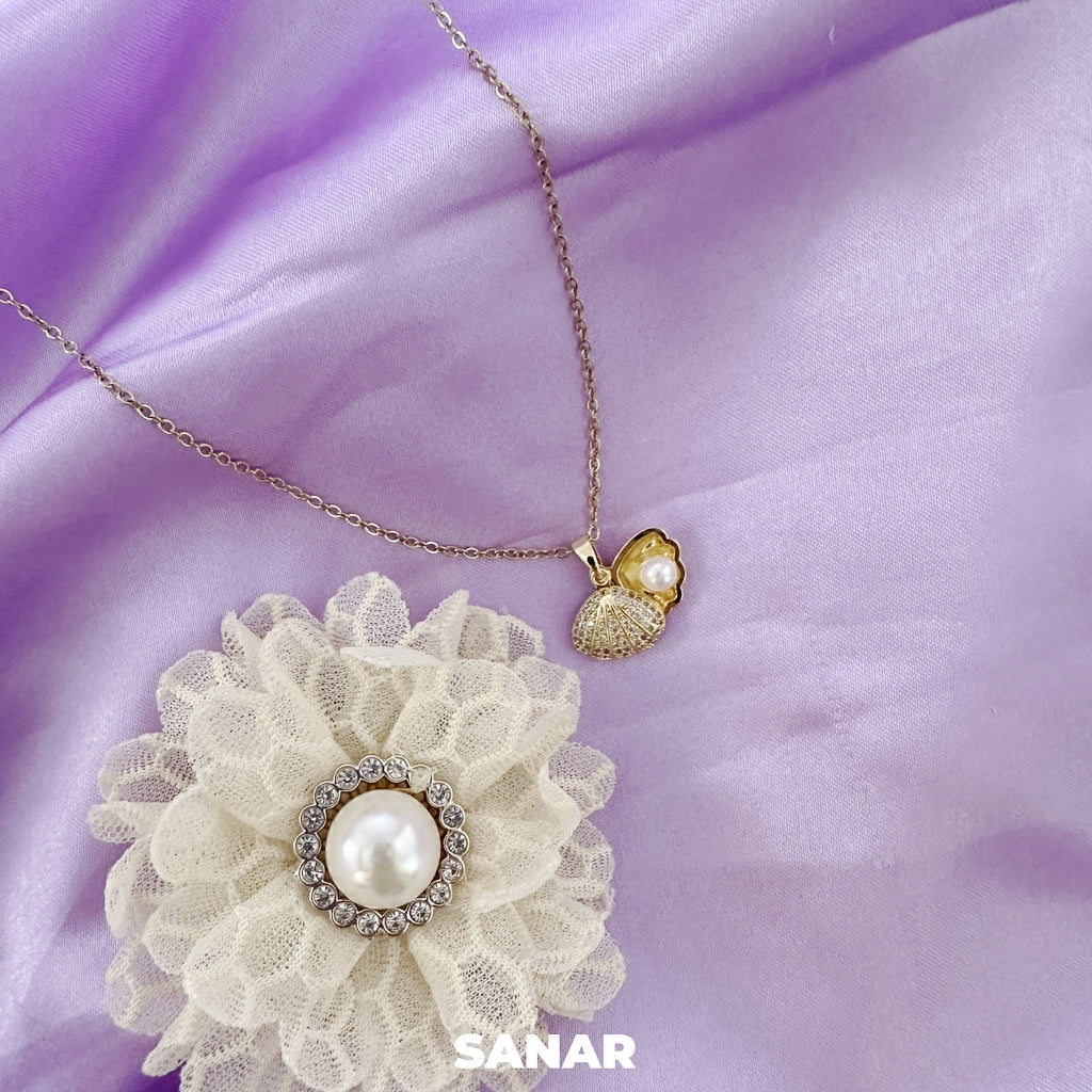 Shell Pendant Necklace - Anti-Tarnish
