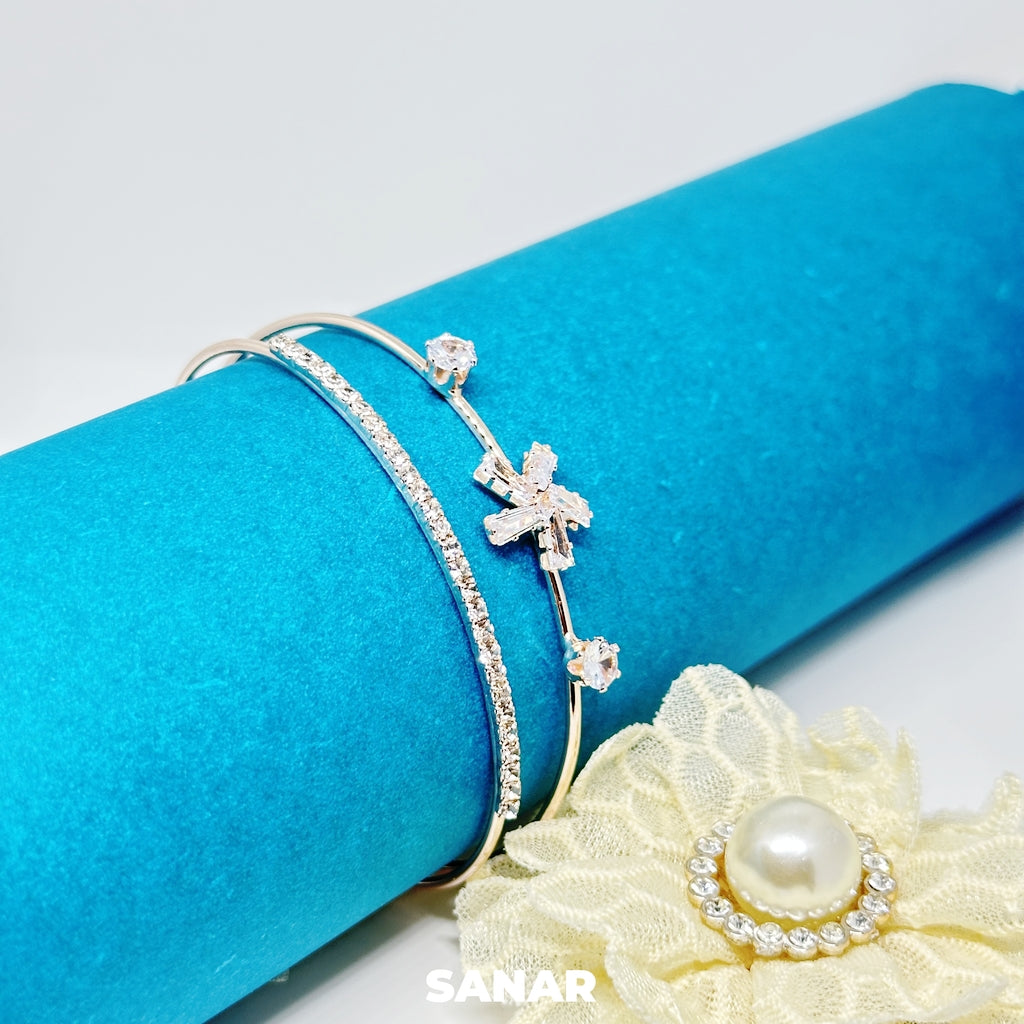 Flower Bracelet - Anti-Tarnish