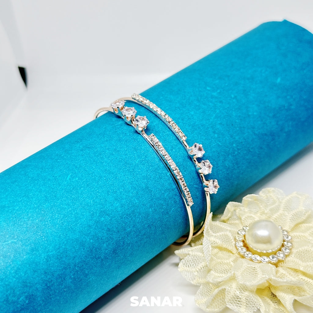 Diamond Stone Bracelet - Anti-Tarnish