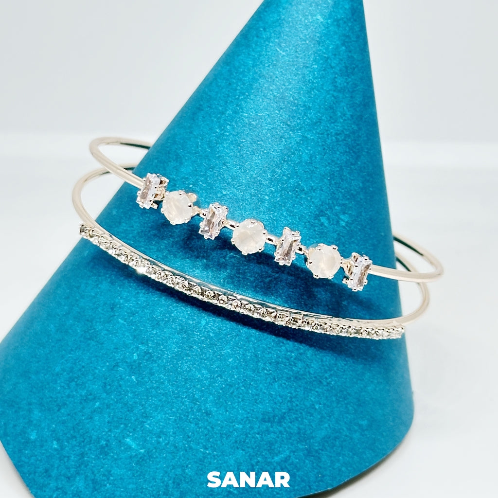 Rose Gold Crystal Bracelet - Anti-Tarnish Technology