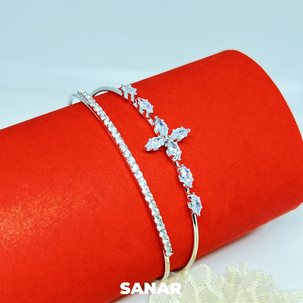 Flower Bracelet - Anti-Tarnish