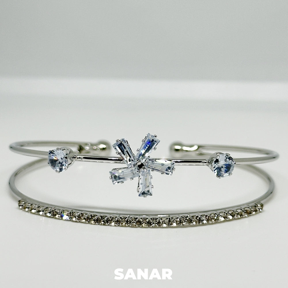 Flower Bracelet - Anti-Tarnish