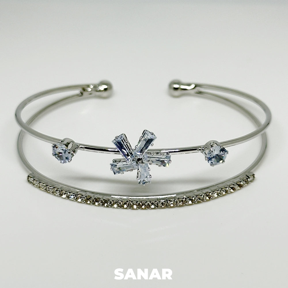 Flower Bracelet - Anti-Tarnish