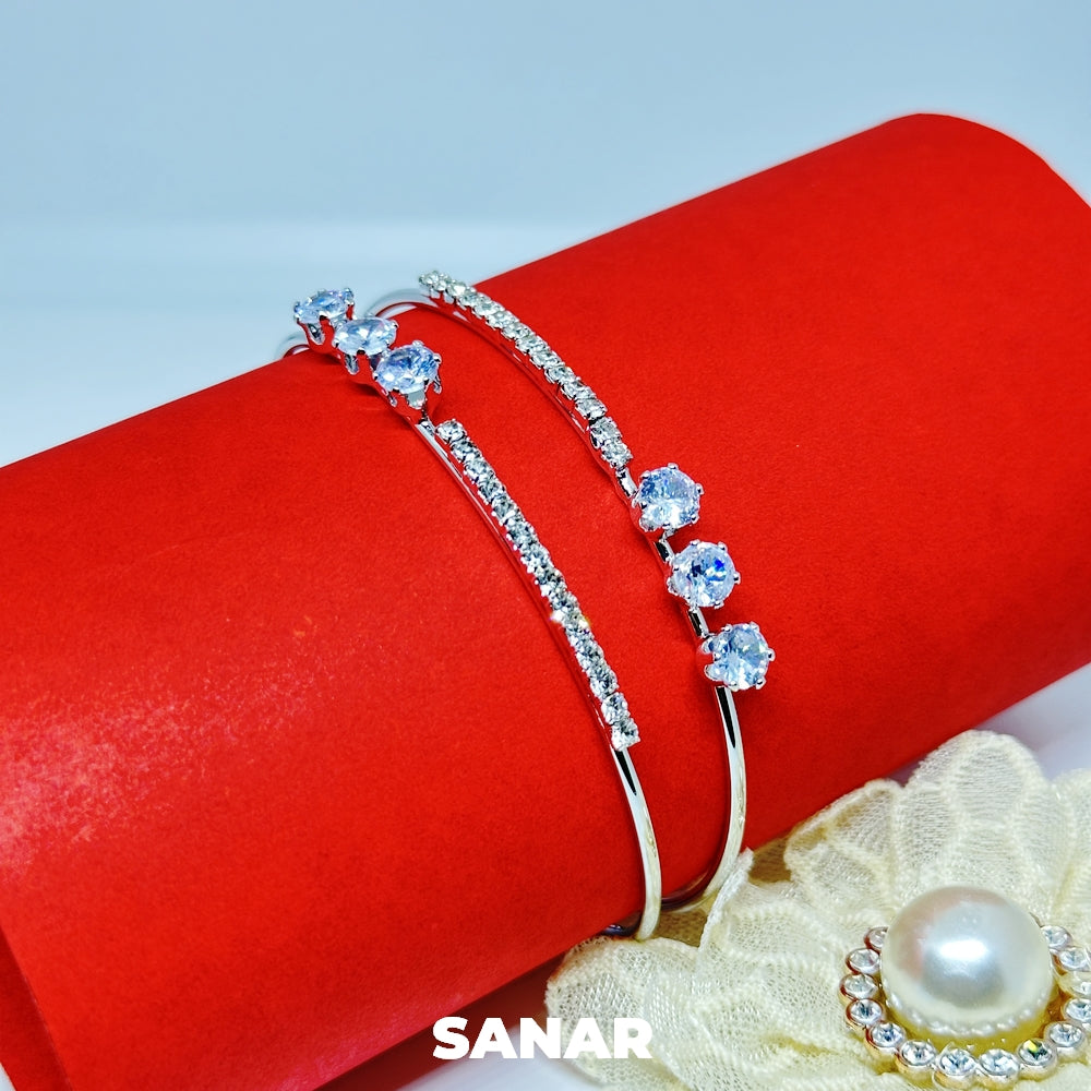 Diamond Stone Bracelet - Anti-Tarnish