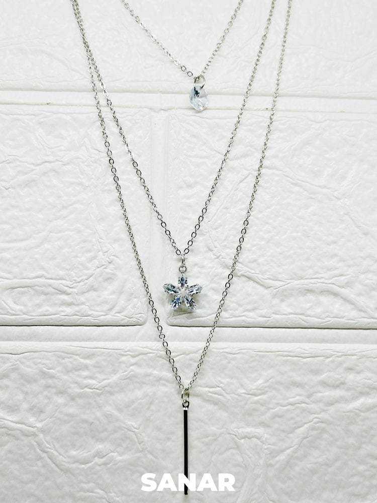 Aurora Glow Layered Necklace - Anti-Tarnish