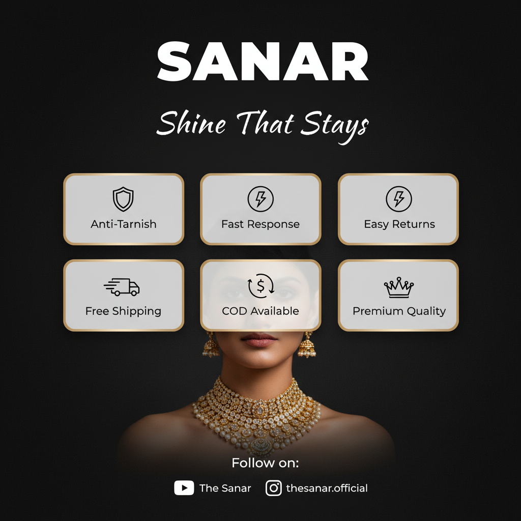 SANAR brand poster with 6 boxes