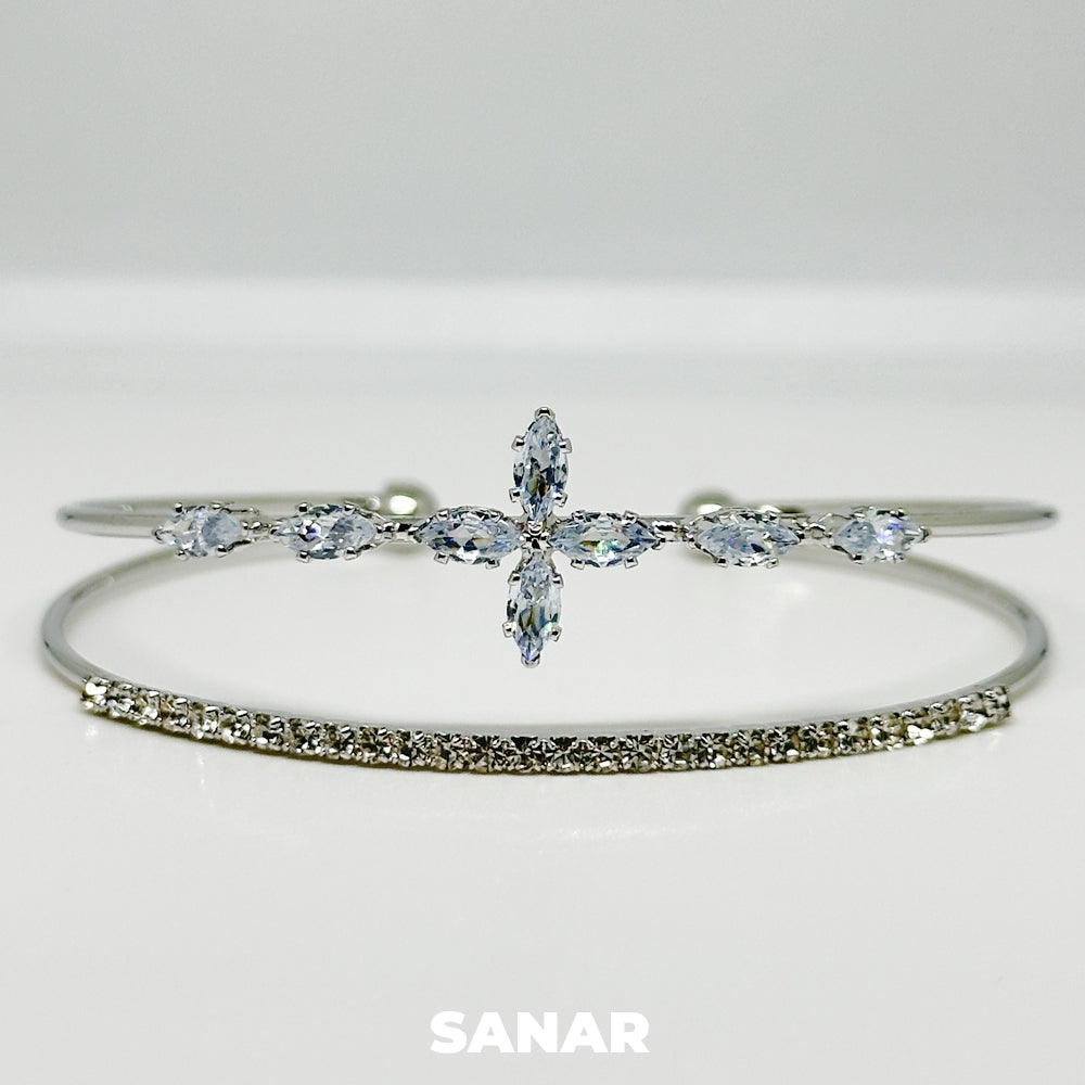 Flower Bracelet - Anti-Tarnish