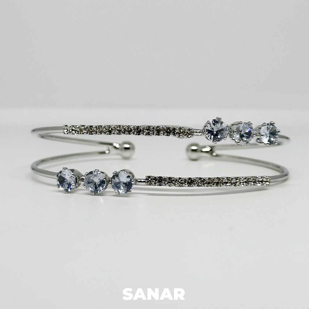 Diamond Stone Bracelet - Anti-Tarnish